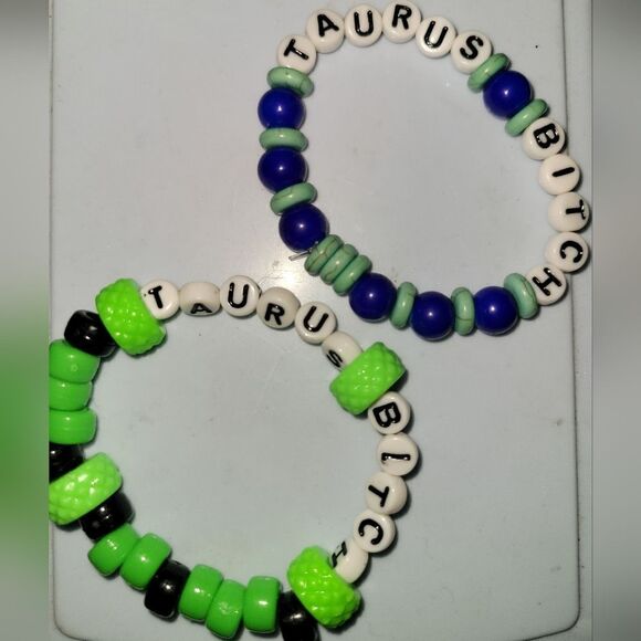 Zodiac sign custom handmade bracelet - Picture 2 of 8